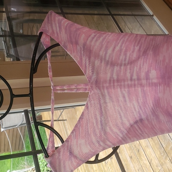 C+D+M Fitted Knitted Halter Top Soft Pinks‎ Sz. S Dress - Picture 3 of 7